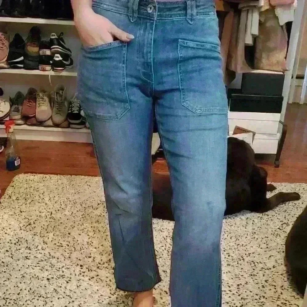 Madison regular cut blue jeans